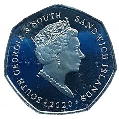50 Pence - Elizabeth II HMS Resolution