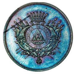 10 Pesos Pattern Strike, Reeded Edge