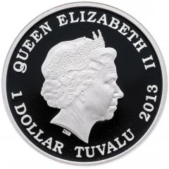 1 Dollar - Elizabeth II Three Headed Dragon