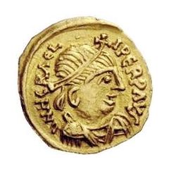 1 Tremissis In the name of Heraclius, Realistic bust, large head