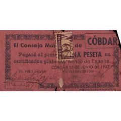 1 Peseta Cóbdar