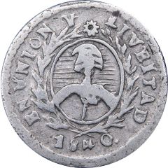 1/2 Real National Coat of Arms