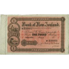 1 Pound Bank of New Zealand