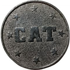 Jeton - Cat étoiles