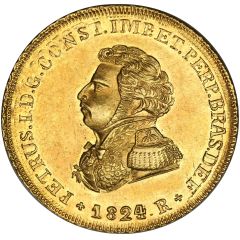 6400 Réis - Pedro I