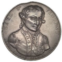 Medal - George III Battle of Cape St. Vincent, Wyon, bronze