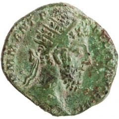 Dupondius - Commodus LIBERAL AVG VI P M TR P XI IMP VII COS V P P S C, Liberalitas