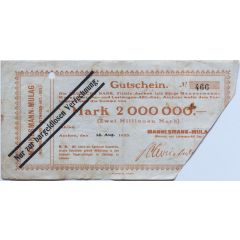 2 000 000 Mark Mannesmann-Mulag