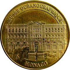 Monnaie de Paris Tourist Token - Monaco Musée Océanographique