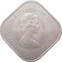 1 Pound - Elizabeth II Battle of Jersey