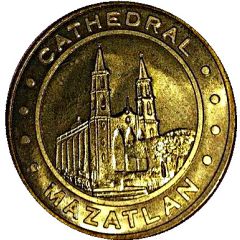 Token - Caribbean Mint Mazatlan, Mexico - Cathedral