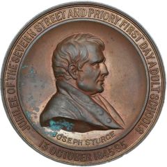 Medal Severn Street & Priory First Day Adult Schools