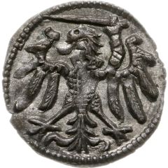 Denier elbląski - Sigismund I the Old Elbląg mint