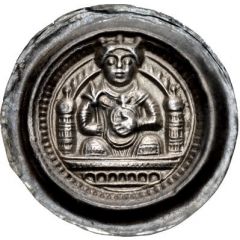 Denier Bracteate - Frederick I Frankfurt mint