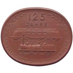 Medal - 125 years of railways