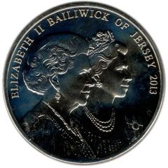 5 Pounds - Elizabeth II Coronation Jubilee