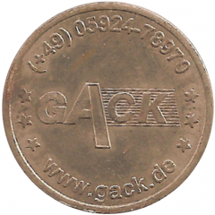 Game Token - GACK Bad Bentheim