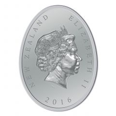 1 Dollar - Elizabeth II 4th Portrait - Great Spotted Kiwi