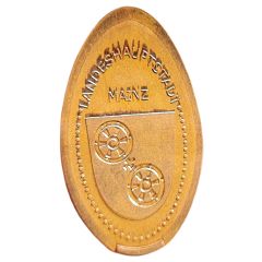 Elongated coin - Mainz