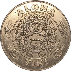 Token - Diamond Head /Tiki Honolulu, Hawaii