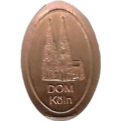 Elongated coin - DOM Köln