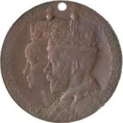 Medal - George V Coronation, Higham Ferrers, bronze