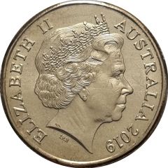 1 Dollar - Elizabeth II 4th Portrait - The Great Aussie Coin Hunt - Letter A