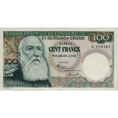 100 Francs Léopold II