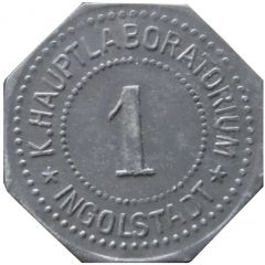 1 Pfennig - Ingolstadt K. Hauptlaboratorium