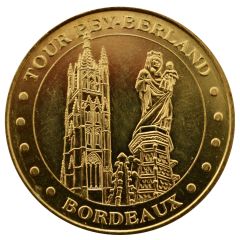 Monnaie de Paris Tourist Token - Bordeaux Tour Pey-Berland