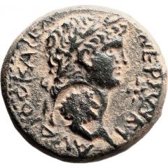 Æ 24 - Nero ΑΝΤΙΟΧ (ΩΝ) ΤΩΝ ΠΡΟΣ ΤΩ ΙΠΠΩ, Antioch ad Hippum
