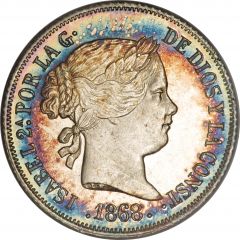 10 Centimos - Isabella II