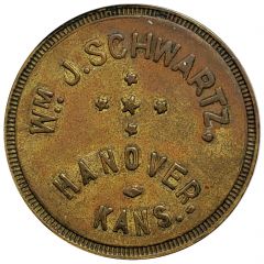 1 Dollar - Wm. J. Schwartz Hanover, Kansas