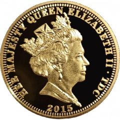 5 Pounds - Elizabeth II Coronation portrait with sceptre - obverse portrait with necklace