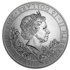 10 Dollars - Elizabeth II Czech Lion