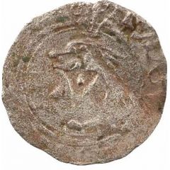 Liard with dolphin - Louis XII