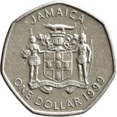 1 Dollar Heptagonal