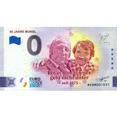 0 Euro - 50 Jahre Mundl