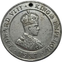 Medal - Proposed Coronation of Edward VIII 1937