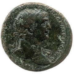 Dupondius - Trajan S P Q R OPTIMO PRINCIPI S C ROMA REST, Roma