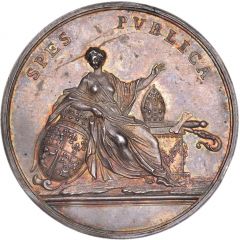 Medal - George III Bishop of Osnabrück, silver, 42mm