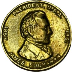 Token - President Coin 15 - James Buchanan