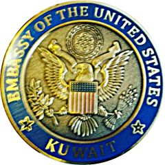 Medal - US Embassy in Kuwait