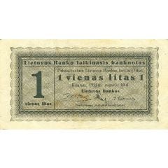 1 Litas Provisional