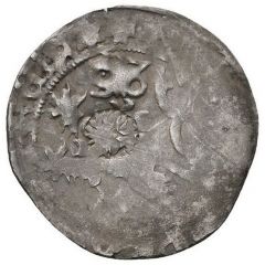 1 Prague Groschen Countermarked