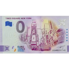 0 Euro - Times square New York