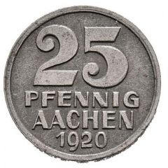 25 Pfennig - Aachen Pattern