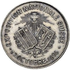 Swiss National Exhibition - Journée neuchâteloise Geneva, silver