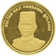 1 Dollar - Hassanal Bolkiah 25 Years - Currency Board