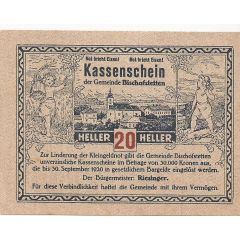 20 Heller Bischofstetten